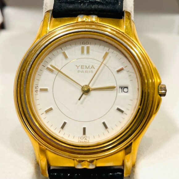 Yema Paris Wrist Watch Quartz in Original Leather Case main image 5